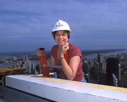 Susan on Skyscraper