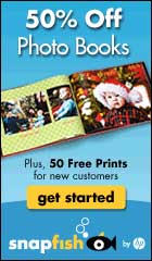 Snapfish Photo Books 50% Off